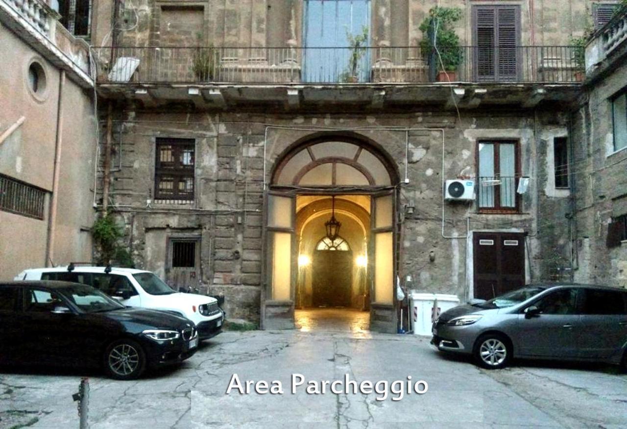 Apartamento Palazzo Galati Palermo Exterior foto
