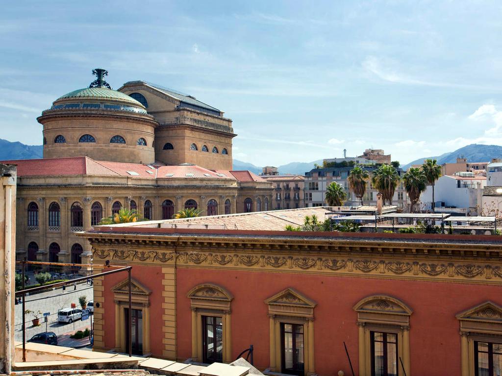 Apartamento Palazzo Galati Palermo Exterior foto