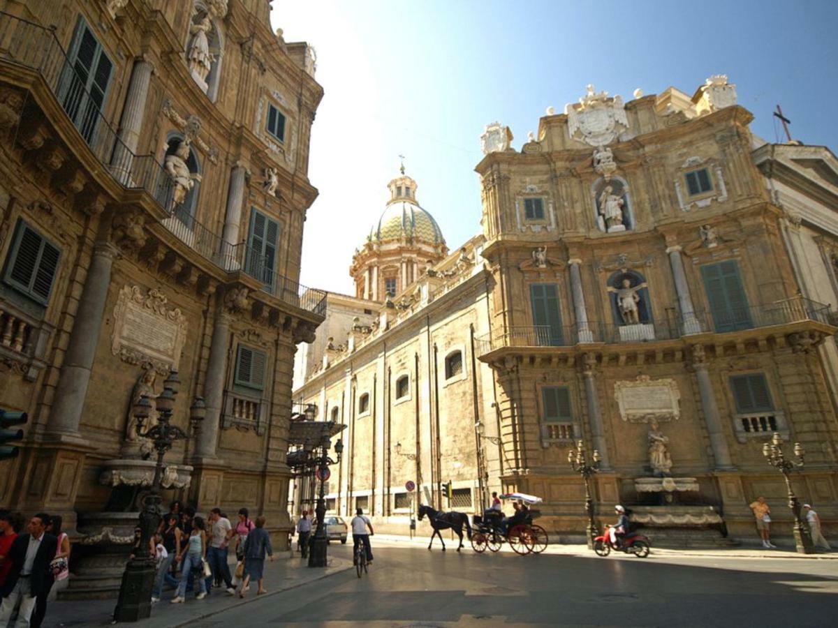 Apartamento Palazzo Galati Palermo Exterior foto